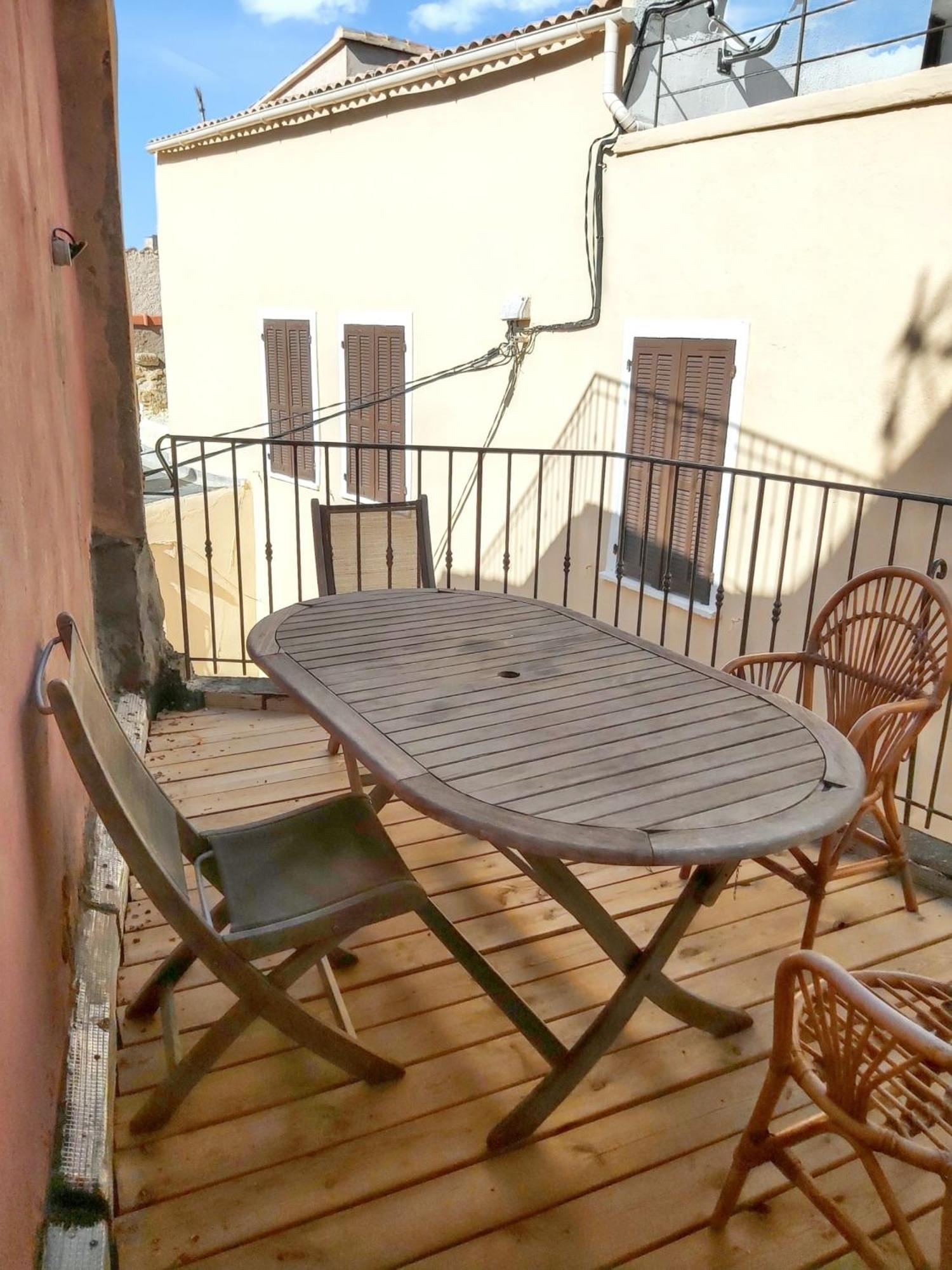 Appartement Charmant A Algajola Avec Terrasse Zewnętrze zdjęcie